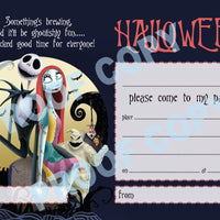 Nightmare Before Christmas party Invitations