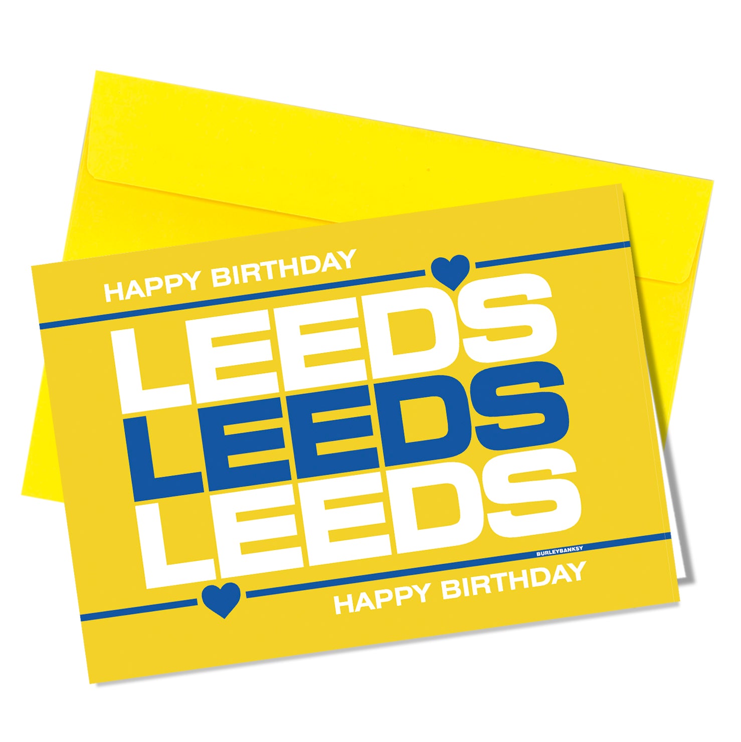 #BB010 Leeds Leeds Leeds Yellow
