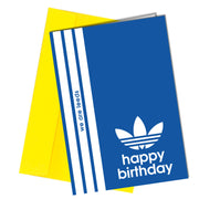 "We are Leeds. Happy Birthday. " Burley Banksy (Leeds United inspired) Greeting Cards