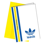 "Happy Birthday. Leeds " Burley Banksy (Leeds United inspired) Greeting Cards