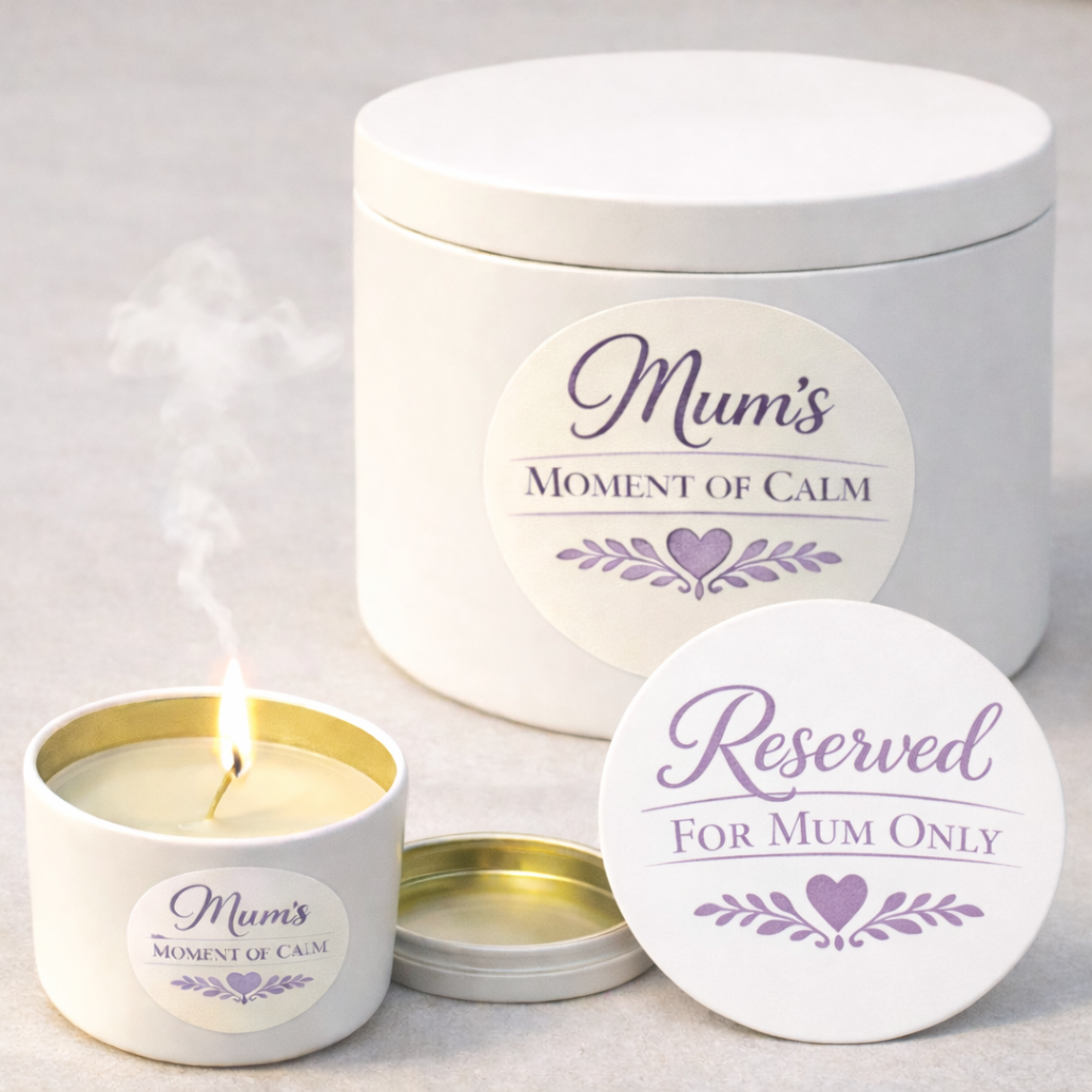 Mum Relaxation Gift Set – Spa Candle Self Care Box | Mum Birthday Present With Free Gift