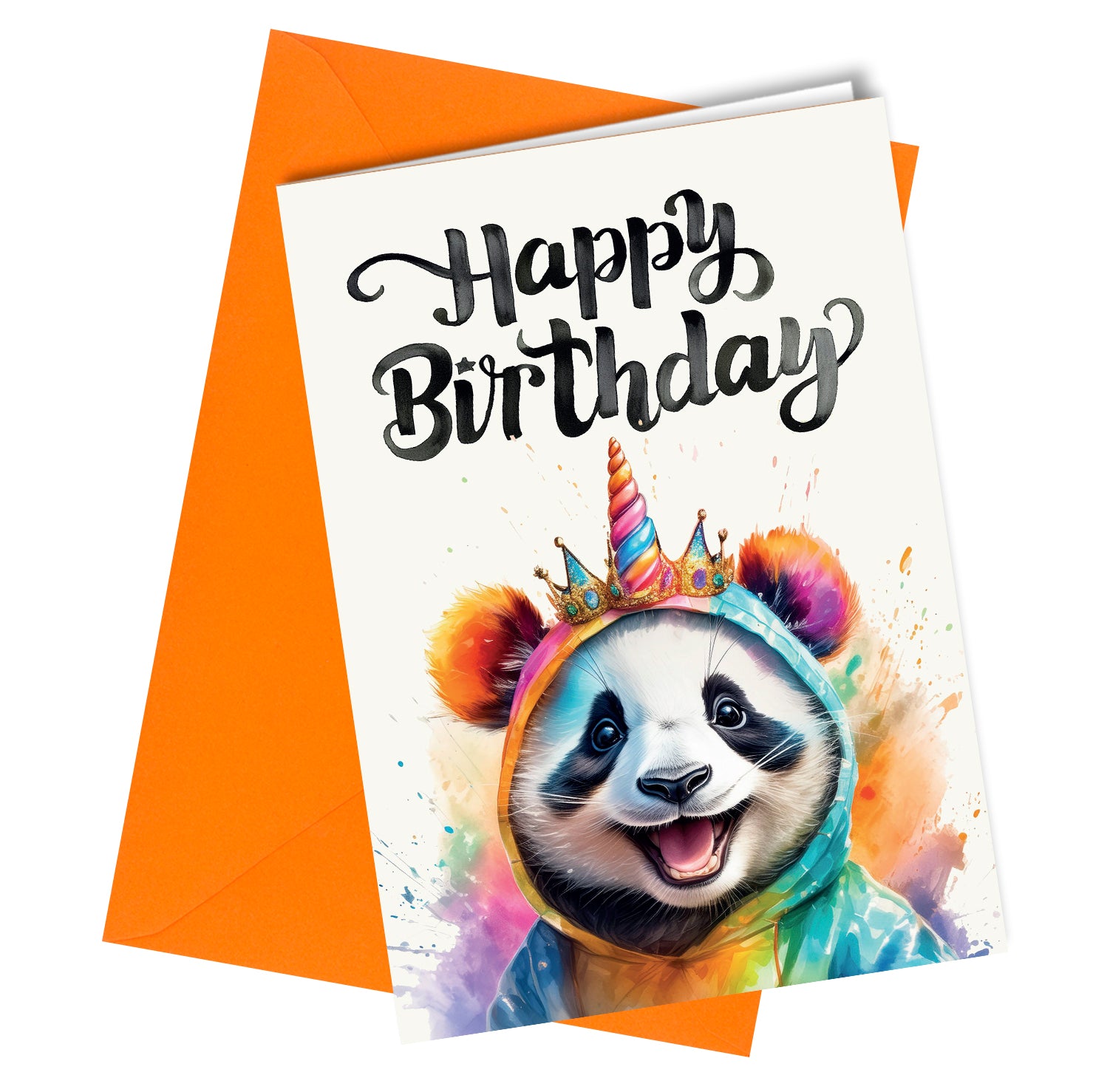 #1682 Happy Birthday Panda