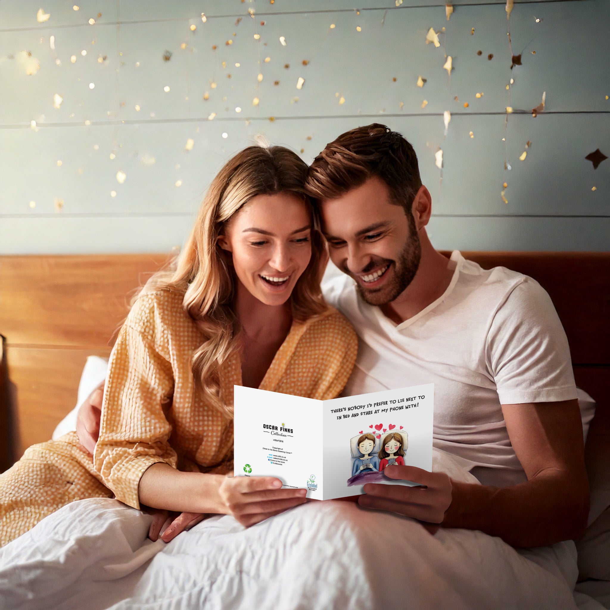 #1816 Stare At My Phone With Anniversary / Valentine Card