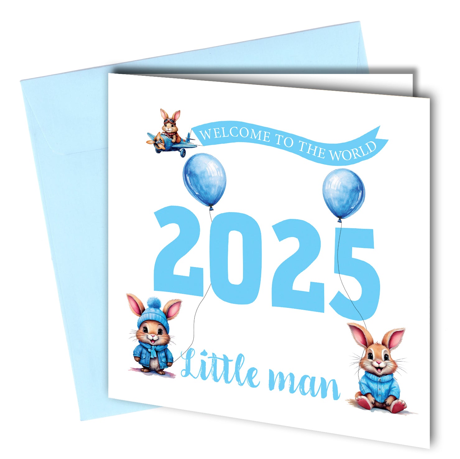 "Welcome to the world little man."