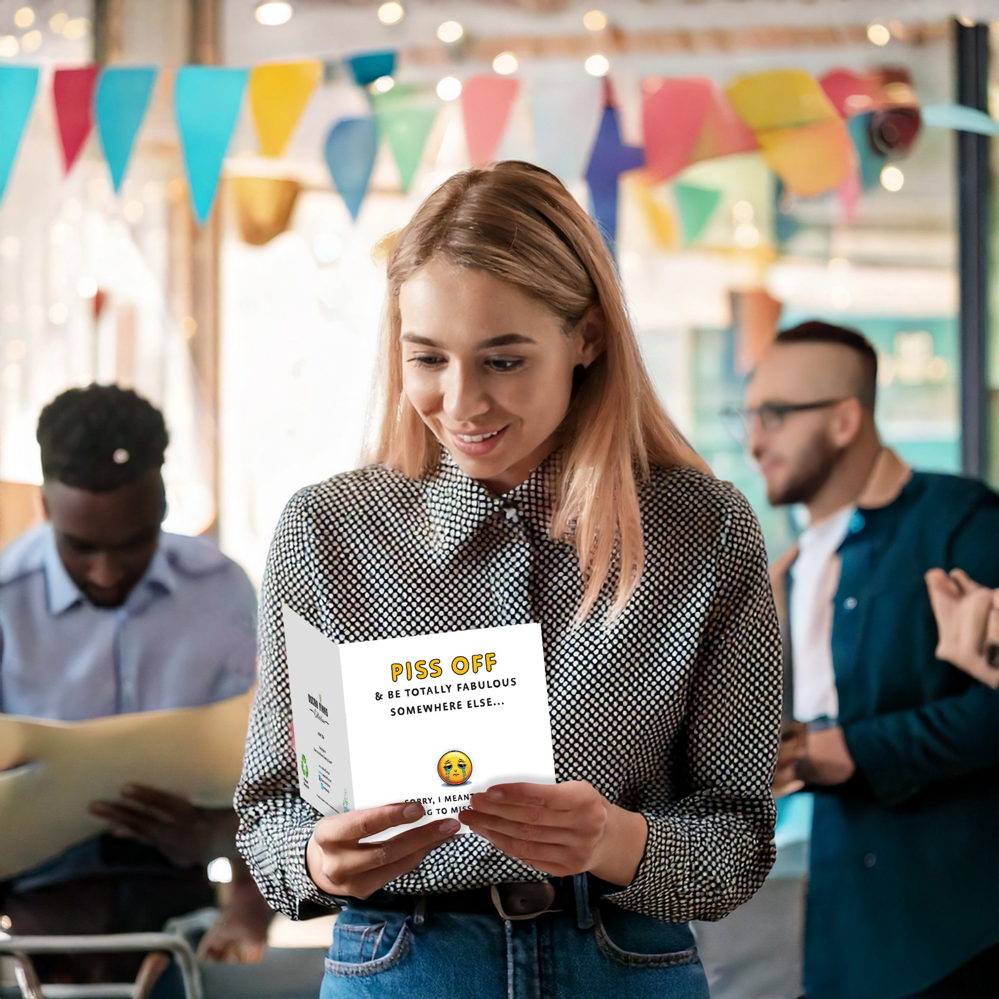 #1827 Be Totally Fabulous New Job Card