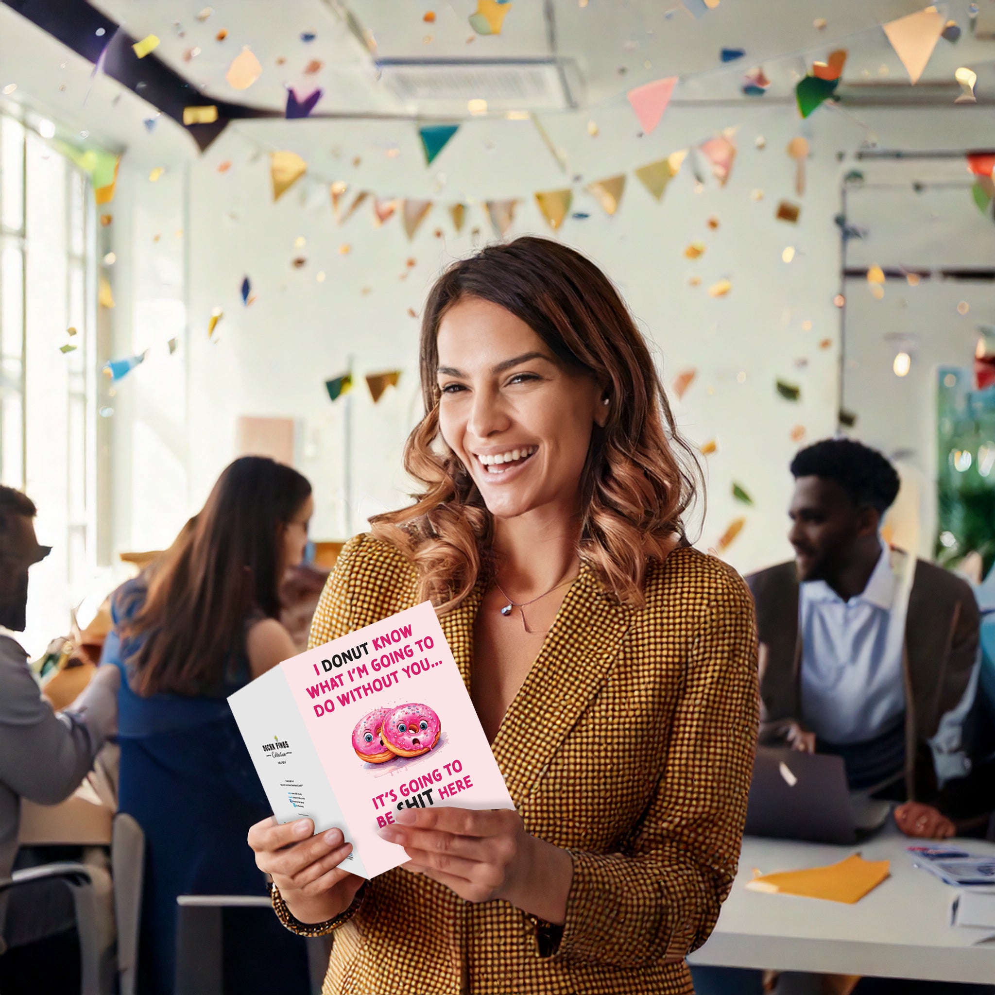 #1814 Donut Know What I'm Going To Do New Job Card