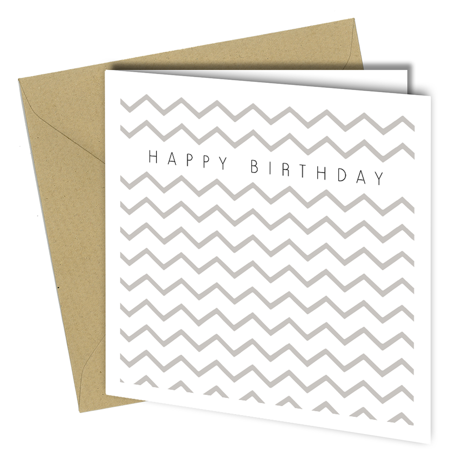 10 Pack Birthday Cards Multipack Assorted Minimalist Designs With Envelopes - CB028