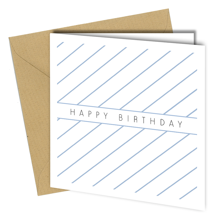 10 Pack Birthday Cards Multipack Assorted Minimalist Designs With Envelopes - CB028