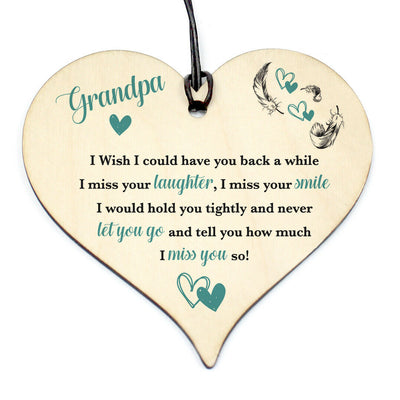 #1147 Grandpa I Miss You So - Close to the Bone Greeting Cards