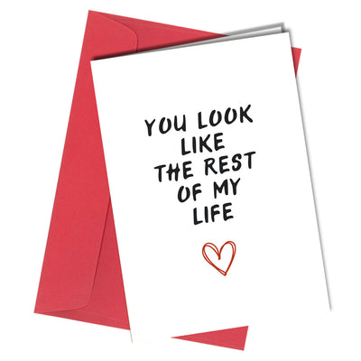 #1229 The Rest Of My Life - Close to the Bone Greeting Cards