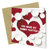 #1237 Fanny Flutter - Close to the Bone Greeting Cards