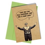 #1250 Tell Everybody - Close to the Bone Greeting Cards