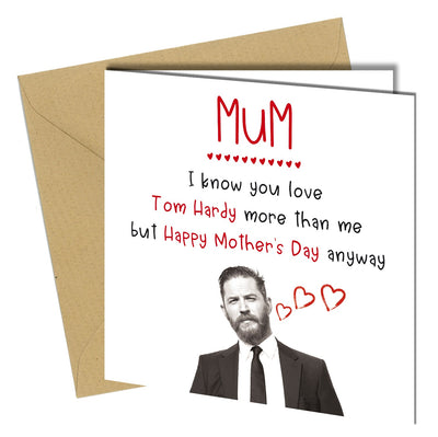 #1275 Love Tom Hardy - Close to the Bone Greeting Cards