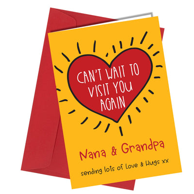#1307 Nana & Grandpa - Close to the Bone Greeting Cards
