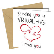 #1324 Virtual Hug - Close to the Bone Greeting Cards