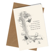 #1336 A Friend is One of the Nicest Things - Close to the Bone Greeting Cards