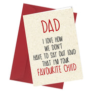 #104 Favourite Child - Close to the Bone Greeting Cards