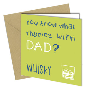#555 Whisky - Close to the Bone Greeting Cards
