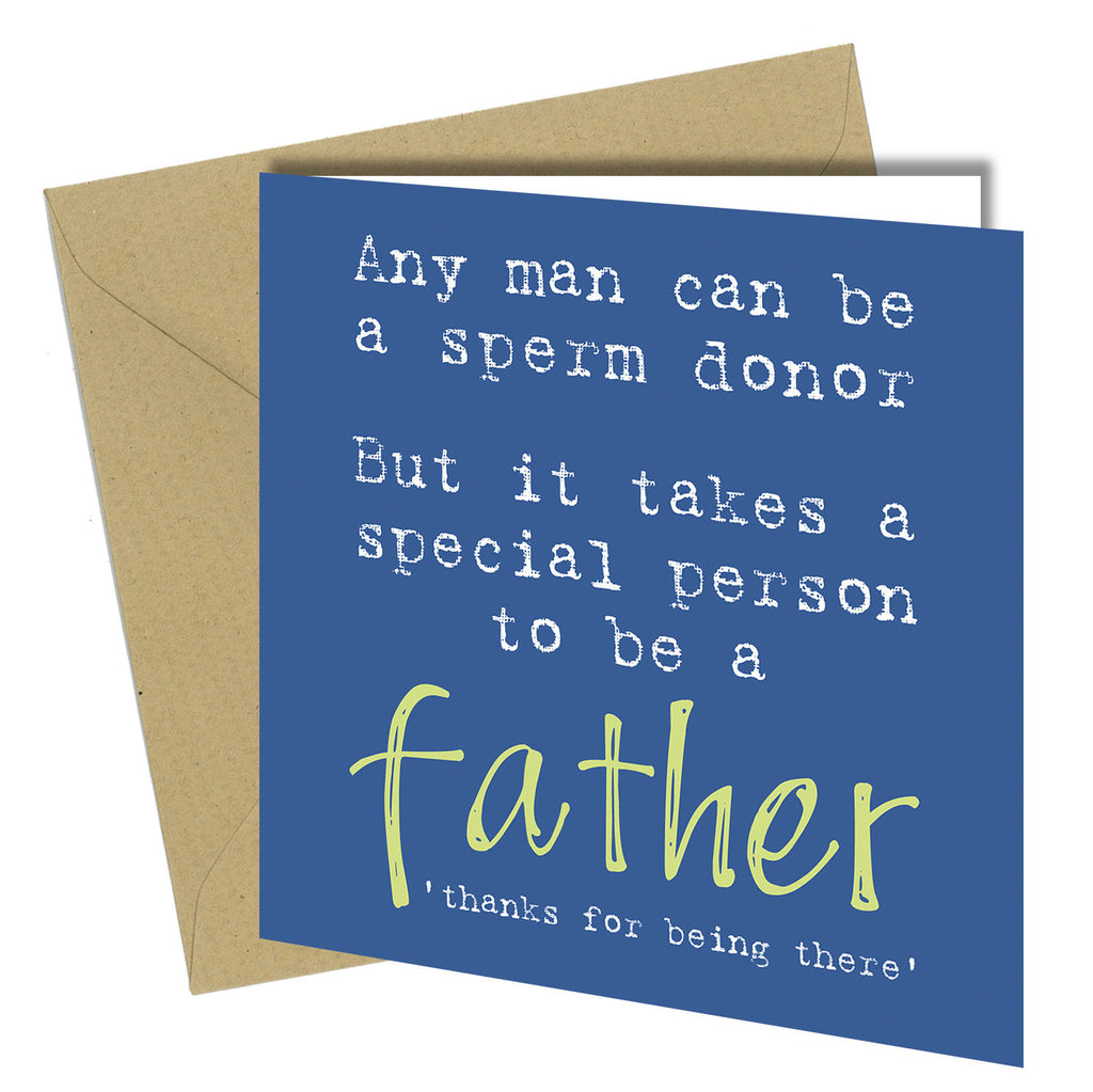 #592 Sperm Donor - Close to the Bone Greeting Cards