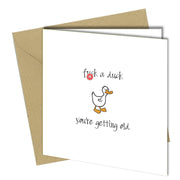 #545 Fuck A Duck - Close to the Bone Greeting Cards