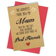 #702 Heavens Made You My Mum - Close to the Bone Greeting Cards
