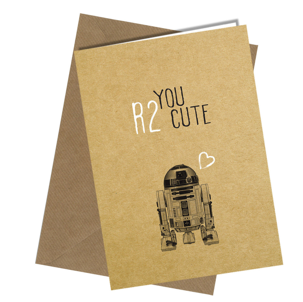 #173 You R2 Cute - Close to the Bone Greeting Cards