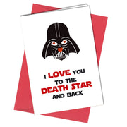 #429 Death Star - Close to the Bone Greeting Cards