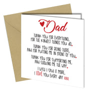 #716 Thank You For Being There - Close to the Bone Greeting Cards