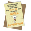 #724 Total Loser - Close to the Bone Greeting Cards