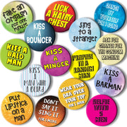 #737 Hen Party Badges x 15 - Close to the Bone Greeting Cards