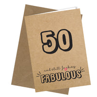 #146 Fabulous 50 - Close to the Bone Greeting Cards
