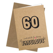 #147 Fabulous 60 - Close to the Bone Greeting Cards