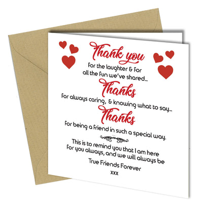 #710 Thank You For The Laughter - Close to the Bone Greeting Cards