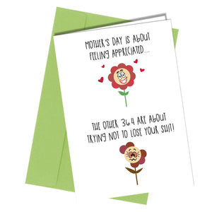 #483 Feeling Appreciated - Close to the Bone Greeting Cards