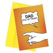 #187 Pull My Finger - Close to the Bone Greeting Cards