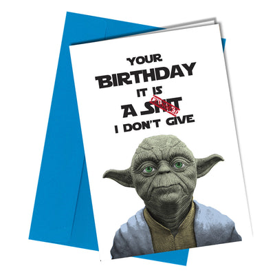 #18 Shit I Don't Give - Close to the Bone Greeting Cards
