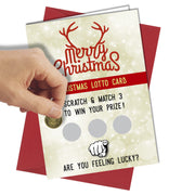 CHRISTMAS Greeting Scratch Card rude funny joke cheeky F*ck All or B*ow Job - Close to the Bone Greeting Cards