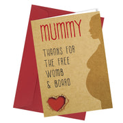 #140 Free Womb - Close to the Bone Greeting Cards