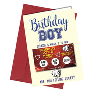 #177 Birthday Lotto - Close to the Bone Greeting Cards