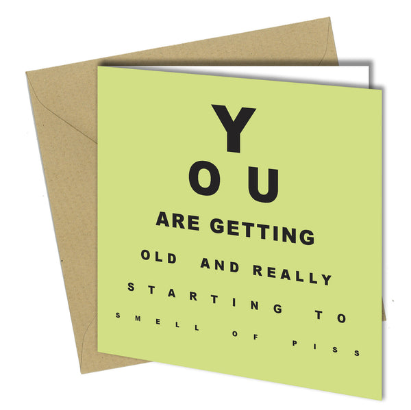 #675 Getting Old | close-to-the-bone-greeting-cards – Close to the Bone ...