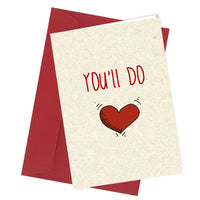 #105 You'll Do - Close to the Bone Greeting Cards