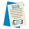 Greetings Card Comedy Rude Funny Humour Fathers Day Dad Card #183 - Close to the Bone Greeting Cards