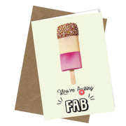 #144 You're Fab - Close to the Bone Greeting Cards