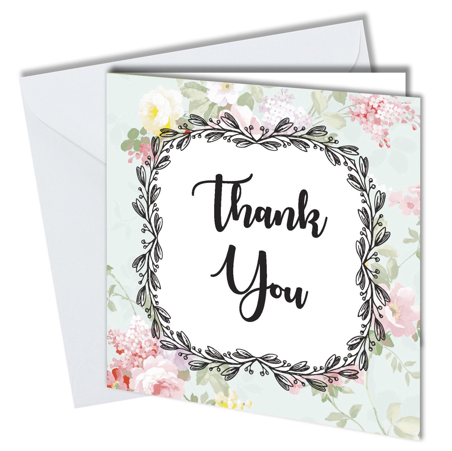 #734 Pack 6 Thank You Cards