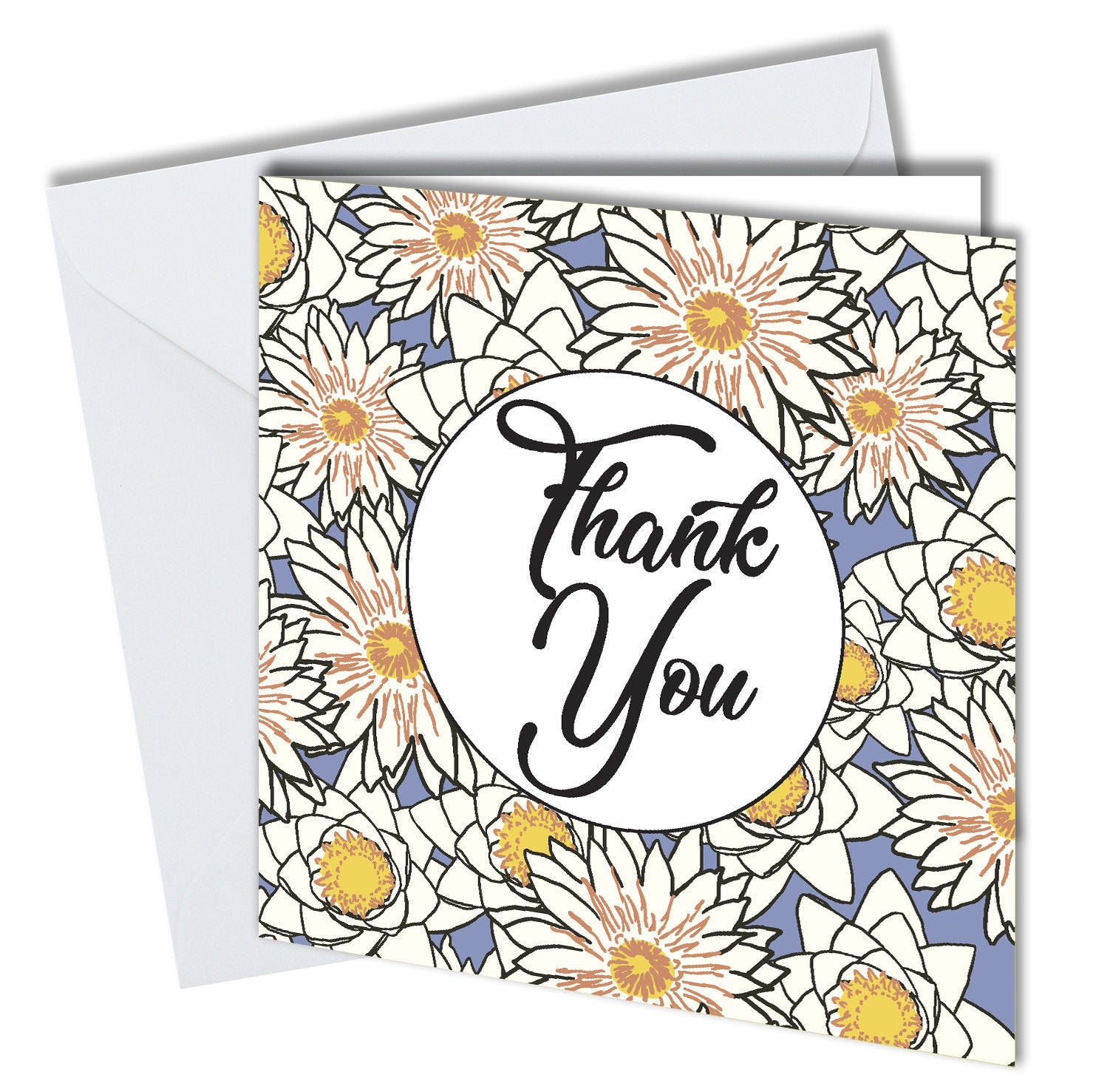 #734 Pack 6 Thank You Cards