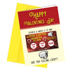 VALENTINE Greeting Scratch Card rude funny joke cheeky TOP QUALITY Fast Delivery - Close to the Bone Greeting Cards
