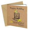 #743 BIRTHDAY CARD GREETING Friendship CARD Gin & Tonic Rude Funny Joke Humour - Close to the Bone Greeting Cards