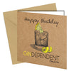 #744 BIRTHDAY CARD GREETING Friendship CARD Gin & Tonic Rude Funny Joke Humour - Close to the Bone Greeting Cards