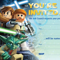 #88 Lego Starwars Invitations