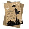 #891 VALENTINES CARD / ANNIVERSARY BIRTHDAY CARD Mary Poppins Go Down on You Rude / Funny - Close to the Bone Greeting Cards